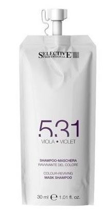 Selective 531 шампунь-маска для возобновления цвета волос фиолетовый 30мл