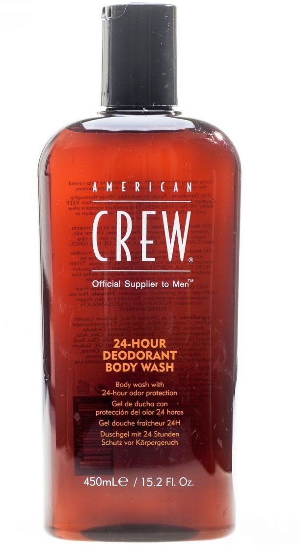 American crew 24-hour deodorant body wash гель для душа дезодорирующий 450мл мил