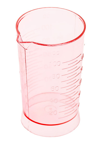 _ Harizma мерный стаканчик 100мл розовый (Х)
