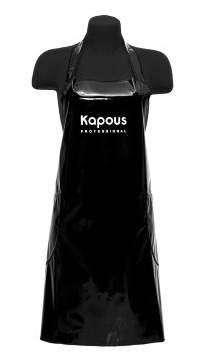 Kapous передник лаковый черный*
