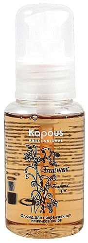 Kapous treatment флюид для поврежденных кончиков волос 80мл
