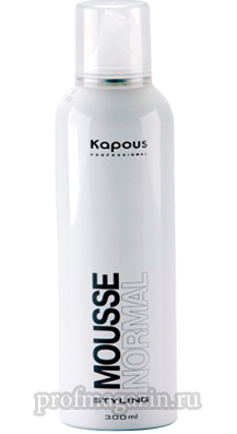 Kapous мусс для укладки волос нормальной фиксации 400мл*