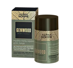 Estel alpha homme genwood hydro гель-крем для лица 50 мл.