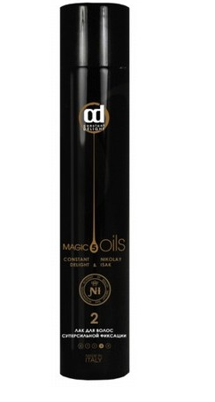 Constant delight magic 5 oils fixing лак для волос суперсильной фиксации 400 мл