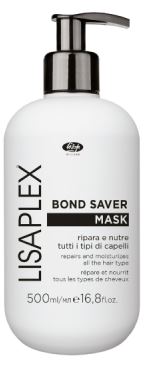Lisaplex bond saver увлажняющая питательная маска 500мл ЛС