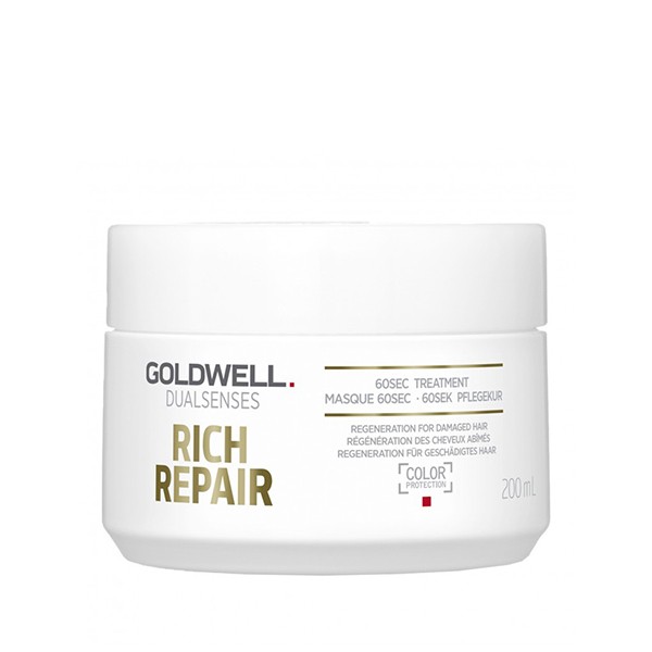 Gоldwell dualsenses rich repair уход для сухих и поврежденных волос 60 сек 200 мл АКЦИЯ