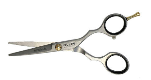 Ollin ножницы для стрижки japan series японская сталь h100 5,0