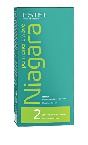 Estel niagara набор для химической завивки №2 для нормальных волос
