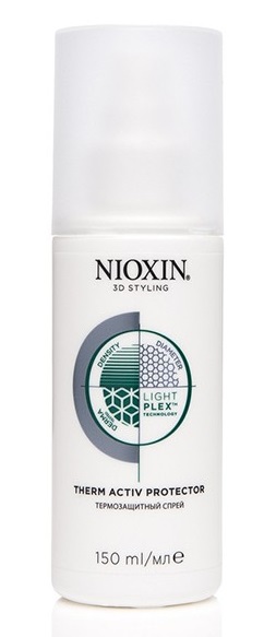 Nioxin 3d styling термозащитный спрей 150мл