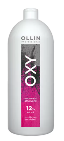 Ollin oxy 12% 40vol.окисляющая эмульсия 1000мл oxidizing emulsion