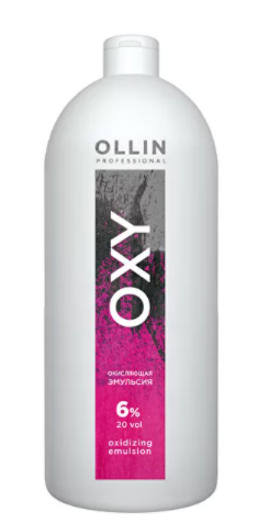 Ollin oxy 6% 20vol.окисляющая эмульсия 1000мл oxidizing emulsion