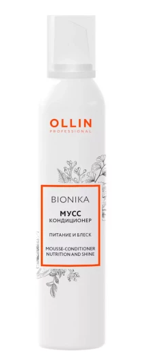 Ollin bionika мусс-кондиционер для волос питание и блеск 250мл