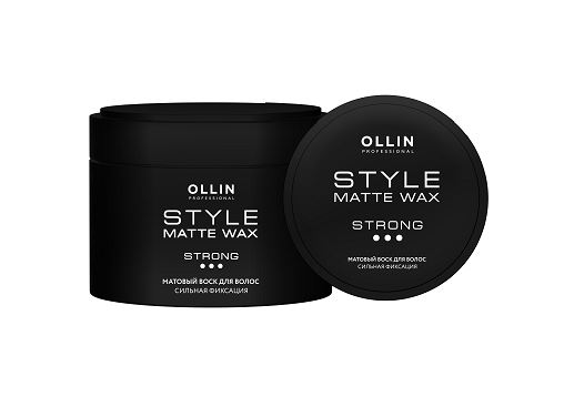 Ollin style матовый воск для волос сильной фиксации 50 гр