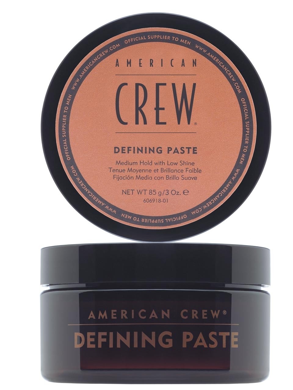 American crew defining paste паста со средней фиксацией и низким уровнем блеска для укладки волос 85г