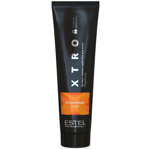 Estel x-tro пигмент прямого действия для волос оранжевый 100 мл
