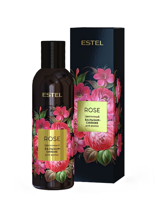 Еstеl flowers цветочный бальзам-сияние для волос rose 200 мл