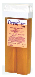 Depilflax воск в картриджах с золотой пылью 110гр.(а)