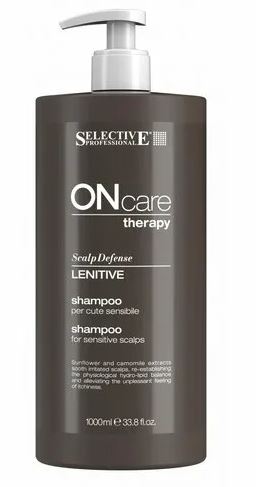 Selective on care lenitive шампунь для чувствительной кожи головы 1000мл