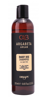 Dikson argabeta daily use шампунь с аргановым маслом для ежедневного использования 250мл мил