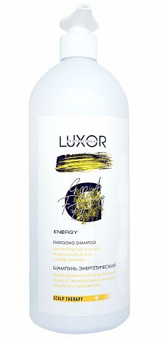 Luxor professional energy шампунь энергетический, предохраняющий от выпадения волос 1000мл