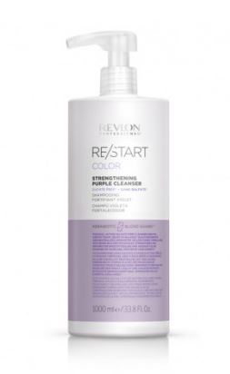 Revlon restart color шампунь укрепляющий фиолетовый 1000 мл БС