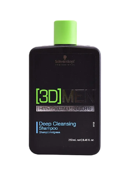 3Д мэн шампунь для глубокого очищения волос 250мл