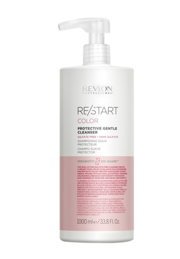 Revlon restart color шампунь для нежного очищения окрашенных волос 1000 мл БС
