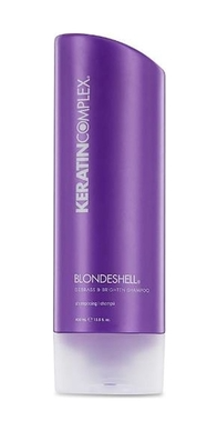 Keratin complex шампунь корректирующий для осветленных и седых волос keratin complex blondeshell shampoo 400 мл