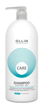 Ollin care шампунь для ежедневного применения для волос и тела 1000мл