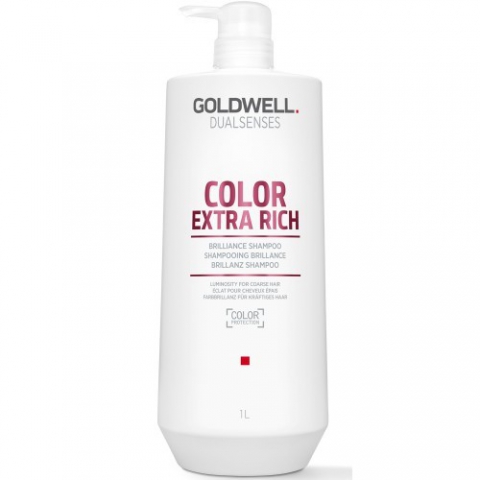Gоldwell dualsenses color extra rich шампунь против вымывания цвета 1000 мл (д)