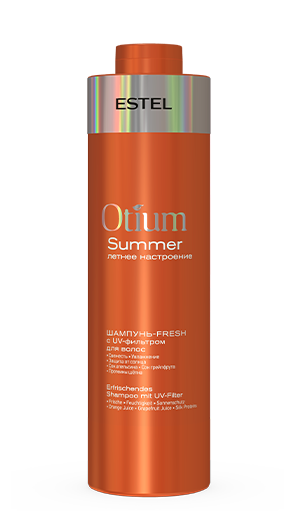 Estel otium summer шампунь-fresh с uv-фильтром для волос 1000 мл