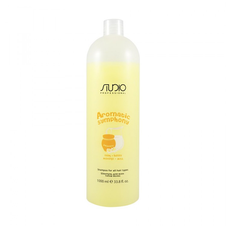Kapous шампунь для всех типов волос молоко и мёд 1000мл*