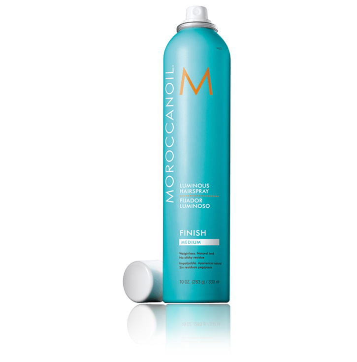 Moroccanoil лак для волос сияющий эластичной фиксации luminous hairspray finish 330мл