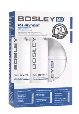 Bosley md bos revive система от выпадения и для стимуляции роста неокрашенных волос