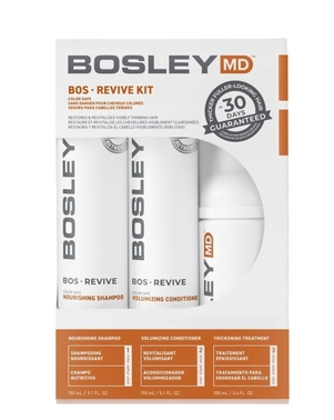Bosley md bos revive система от выпадения и для стимуляции роста окрашенных волос
