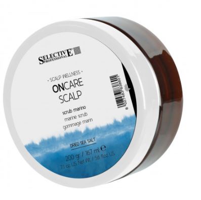 Selective on care scalp скраб с морской солью для кожи головы 200мл