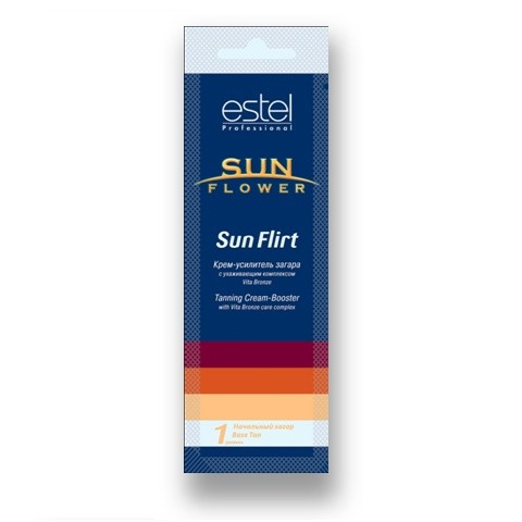 Еstеl sun flоwer крем-усилитель загара sun flirt 15мл
