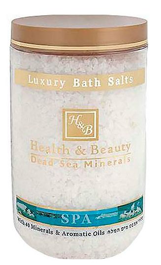 H&b 265 соль мертвого моря для ванны - белая 1300гр