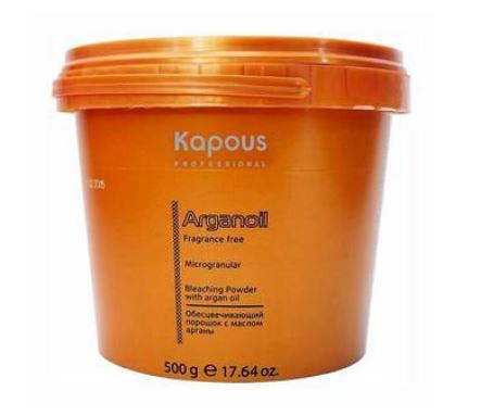 ПР Kapous arganoil обесцвечивающий порошок с маслом арганы 500гр_СРОК