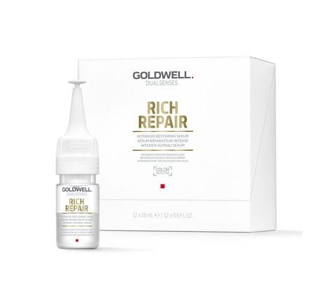 Gоldwell dualsenses rich repair интенсивная восстанавливающая сыворотка 12x18 мл