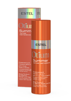 Estel otium summer тоник-мист освежающий для лица тела и волос 100 мл