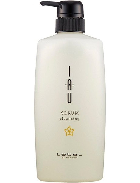 Lebel iau serum cleansing шампунь для непослушных волос 600мл