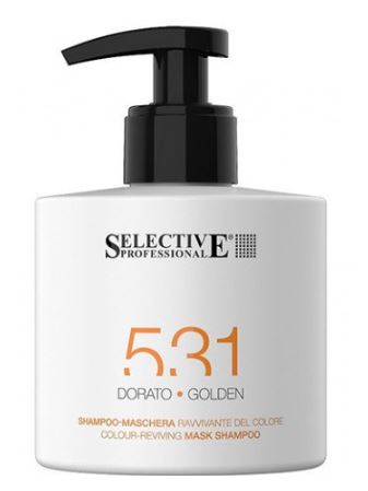 Selective 531 шампунь-маска для возобновления цвета волос золотистый 275мл